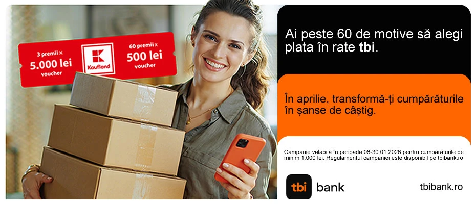 Campanie TBI aprilie 2026