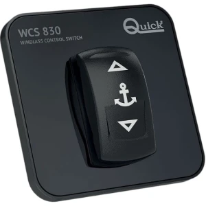 Panou de Comanda pentru Troliu de Ancora QUICK WCS 830 Up/Down, 12/24V, Lucios