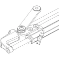 Cilindru Hidraulic de Directie ULTRAFLEX UC128-OBF/2