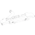 Cilindru Hidraulic de Directie ULTRAFLEX UC95-OBF/3