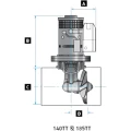 Propulsor de Prova ALLROUNDMARIN 185TT 5.0 12V