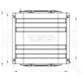 Subwoofer Marin ALLROUNDMARIN DS18 NXL-10SUBLD/W 10" cu Carcasa si Iluminare RGB LED