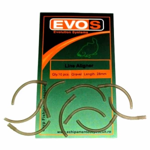 Aligner Withy Pool Evos 28mm Culoare Gravel 10 Buc