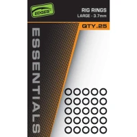 Anouri Fox Edges Rig Rings Large, 3.7mm, 25buc/pac Anouri Fox Edges Rig Rings Large, 3.7mm, 25buc/pac
