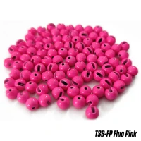BILE, TUNGSTEN, SLOTTED, BEADS, 3.3mm, FLUO, PINK, 10, buc/plic, tsb33-fp, Accesorii Carlige Crap, Accesorii Carlige Crap Relax, Relax