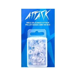 Inele Elastice Attack Pellet Bands 6mm 25buc