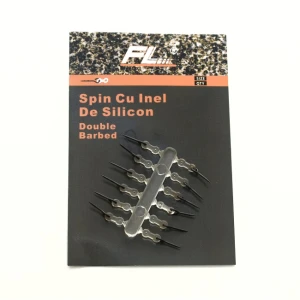 SPIN CU INEL DE SILICON FL 10MM 12BUC SPIN CU INEL DE SILICON FL 10MM 12BUC