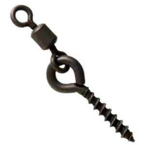 Surub CARP PRO Swivel Bait Screws With Ring, 10buc/pac