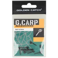 Surub Momeala Carlig Golden Catch G.carp Bait Screw, 10mm, 10buc/pac