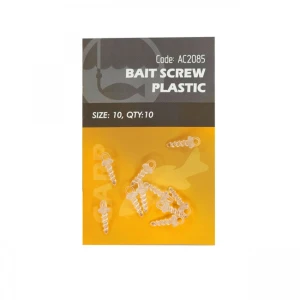 Surub Pop-up Orange Plastic Bait Screws 10buc 10mm