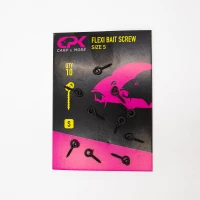 Surub cu Anou CPK Flexi Bait Screw 7mm 10buc/plic Surub cu Anou CPK Flexi Bait Screw 7mm 10buc/plic