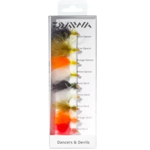 Muste Daiwa Fly Pack Dancers And Devils, 9buc/pac