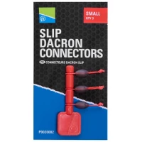 Conector Preston Slip Dacron Connectors - Small 3buc/plic