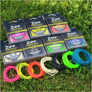 Elastic Nufish Zipp Hybrid Ez Match Feeder, Fluoro Yellow, 1.40mm, 3m