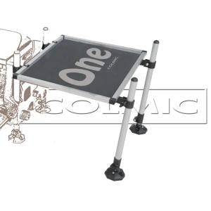 Tava Mare Laterala Colmic 63cm X 50cm + 2 Picioare Telescopice