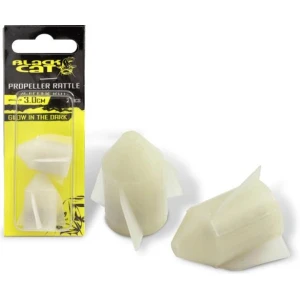 Black Cat Propeller Rattle Rotates Catfish Accessories, Glow, 2.4cm, 2buc/pac Black Cat Propeller Rattle Rotates Catfish Accessories, Glow, 2.4cm, 2buc/pac