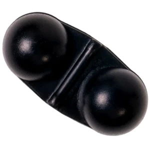 Clopotel Zeck Double Rattle, Black, 5buc/plic