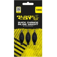 Connectori Black Cat Quick Change Inline Weights, 150g, 3buc/pac