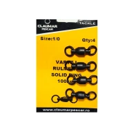 VARTEJ Claumar CU RULMENT SOLID RING NR.1/0, 100kg, 4buc/pac VARTEJ Claumar CU RULMENT SOLID RING NR.1/0, 100kg, 4buc/pac