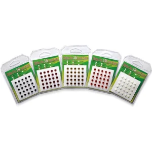 Ochi De Peste Strike Pro Autoadeziv 6.5mm Rosu