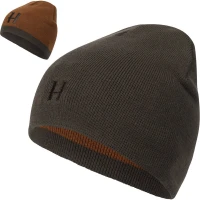 Caciula HARKILA Reversible Beanie Shadow Brown/Rustique Clay, Marime Universala