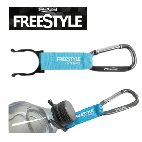 Port Sticla Spro Freestyle Cu Carabina Blue
