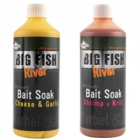 ADITIV LICHID DYNAMITE BAITS BIG FISH RIVER BAIT SOAK Cheese And Garlic 500ML