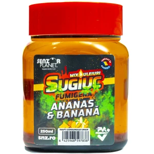 Aditiv SENZOR Sugiuc Fumigena Mix Uleiuri, Ananas si Banana, 250ml