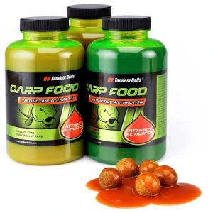 Aditiv Lichid Tandem Baits Carp Food Attract Activator 500ml Strawberry Plus