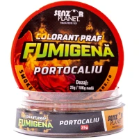 Colorant Praf SENZOR Fumigena, Portocaliu, 25g