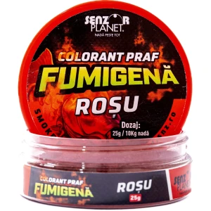 Colorant Praf SENZOR Fumigena, Rosu, 25g