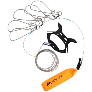 Mikado Set Dispozitiv Agrafe Hold Fish 14cm 5buc