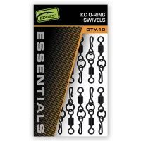 Agrafa Cu Vartej Si Anou Fox  Edges Kc O-ring Swivels, 10buc/pac