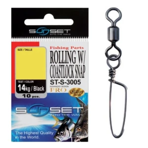 Agrafa Vartej Sunset St Rolling Coastlock Snap St-s-3005 Nr8 8kg