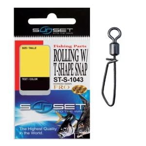 Agrafa Vartej Sunset ST Rolling WT Shape Snap ST-S-1043 Nr 1/0 60kg Agrafa Vartej Sunset ST Rolling WT Shape Snap ST-S-1043 Nr 1/0 60kg
