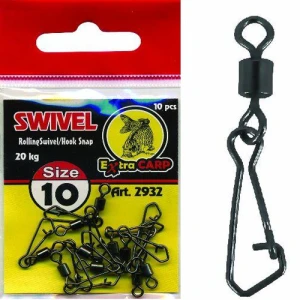 Extra Carp Vartej Cu Agrafa Hook Nr 8 /22kg/10buc/plic