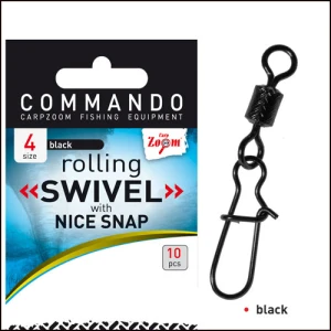 Vartej Rolling Cu Agrafa Duolock Carp Zoom Nr.4