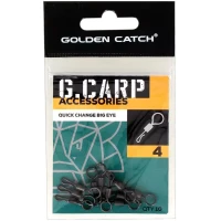 Vartej Golden Catch G.carp Quick Change Big Eye, Nr.4, 10buc/pac