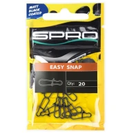 AGRAFA SPRO FAST LOCK MATT BLACK NR 0 20 BUC 8KG AGRAFA SPRO FAST LOCK MATT BLACK NR 0 20 BUC 8KG