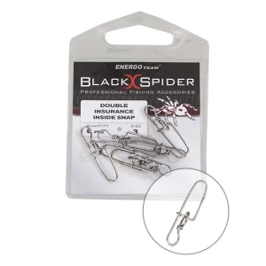 Agrafa Black Fighter Duble Insurance Snap Nr 1