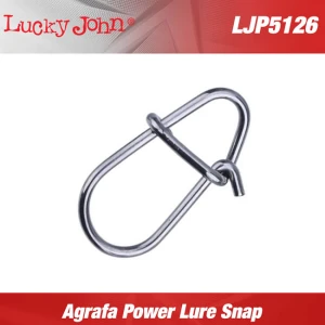 Agrafa Rapida Lucky John Power Lure Snap Ljp5126 Nr.003, 35kg, 6buc/plic