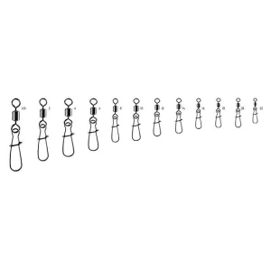 Agrafa Cu Vartej Jaxon Strong Duo Lock Silver, Nr.2, 35kg, 5buc/pac