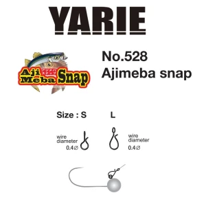 Agrafe Rapida Yarie 528 Ajimeba Snap Marime: L 5lb 7buc