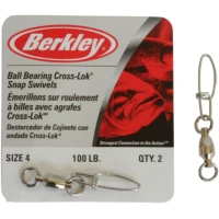 Agrafa Berkley Cu Vartej Cu Rulment Mcmahon Ball Bearing Swivels, Nr.5, 2buc/pac Agrafa Berkley Cu Vartej Cu Rulment Mcmahon Ball Bearing Swivels, Nr.5, 2buc/pac