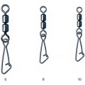 Agrafa cu Vartej Dublu NYTRO Feeder Swivel + Hooked Snap, Nr.10, 8buc/pac Agrafa cu Vartej Dublu NYTRO Feeder Swivel + Hooked Snap, Nr.10, 8buc/pac