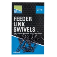 Agrafe cu Vartej Preston Double Feeder Link Swivels Agrafe cu Vartej Preston Double Feeder Link Swivels