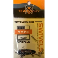 Vartej TRABUCCO Team Master Black Nickel, Nr.10, 14kg, 12buc/pac