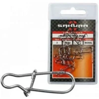 Agrafa Sakura Nice Snap, Nr.2, 25kg, 10buc/plic Agrafa Sakura Nice Snap, Nr.2, 25kg, 10buc/plic