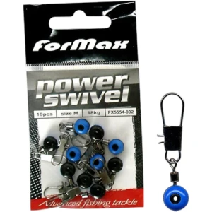 Vartej Culisant cu Agrafa FORMAX Plastic, Marime M, 10buc/pac
