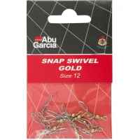 Agrafa Abu Garcia Snap Swivels Gold, Nr.1/0, 10buc/pac